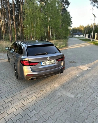 BMW Seria 5 cena 170900 przebieg: 167254, rok produkcji 2019 z Warszawa małe 742